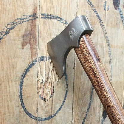 Competition Axe, 16.5" Throwing Axes with 1065 High Carbon Steel & Wooden Handle, Perfect for Axe Throwing Game, Competition and Recreation, Gift for Men