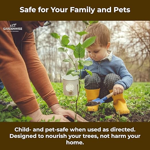 Professional Citrus Fertilizer + Vital Micronutrients; Perfect Balanced NPK for All Citrus; for Indoor and Outdoor Plants; Orange, Lime, Avocado and Lemon Tree Fertilizer (10 QUARTS)