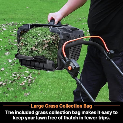 LawnMaster 20VMWGT 24V Max 13-inch Lawn Mower and Grass Trimmer 10-inch Combo with 2x4.0Ah Batteries and Charger