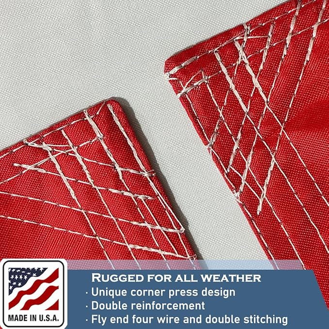 California Republic State State Flags 4x6 Outdoor Heavy Duty Double Sided Nylon Vivid Color Anti-Fading with 2 Brass Grommets for Home/Company/Indoor Outdoor Decoration
