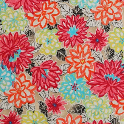 RSH Décor Sunbrella Jumbo Lumbar Pillow Covers – Set of 4 | 26" x 16" | Outdoor Use – Patio, Lounge, Adirondack, Deck | Water & Fade-Resistant | Artistic Floral | Includes Down-Alternative Inserts