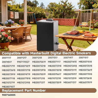 Wood Chip Loader 2" Diameter Version Compatible With Masterbuilt Digital Electric Smokers 20071117 20071217 20071218 20071317 20071417 20071517 20071819 Replace#: 9007160005