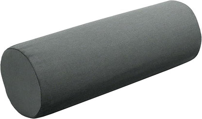 Cushion Source 20" x 6" Sunbrella Bolster Pillow, Indoor/Outdoor Decorative Support Pillow, Fade and Water Resistant, Sunbrella Charcoal