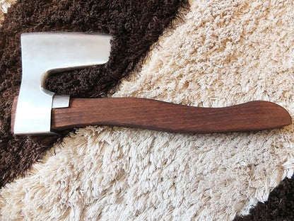 Stainless Steel Bearded Axe/Hatchet Metal Guard Custom Made Handle