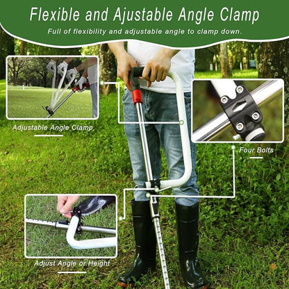 Upgraded Weedeater Handle, Weedeater Extension, Ergonomic Trimmer Handle Grip, String Trimmer, Lawn Trimmer, Extension for Trimming, Lawn Care ﻿