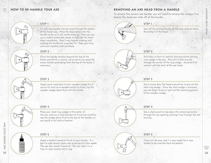 1844 Helko Werk Germany Traditional Rheinland Hatchet - Made in Germany Camping Hatchet and Bushcraft, Backpacking Handmade German Hatchet - Head 1.25 lbs, Handle 14 in. (Rheinland Hatchet) #11326