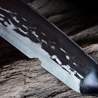 Machete for Yard Work Billhook Sickle Knife Brush Clearing Sickle Knife with Sheath - Perfect Brush Axe for Survival Cut Machete,Ideal for Camping,Gardening, Land Management,