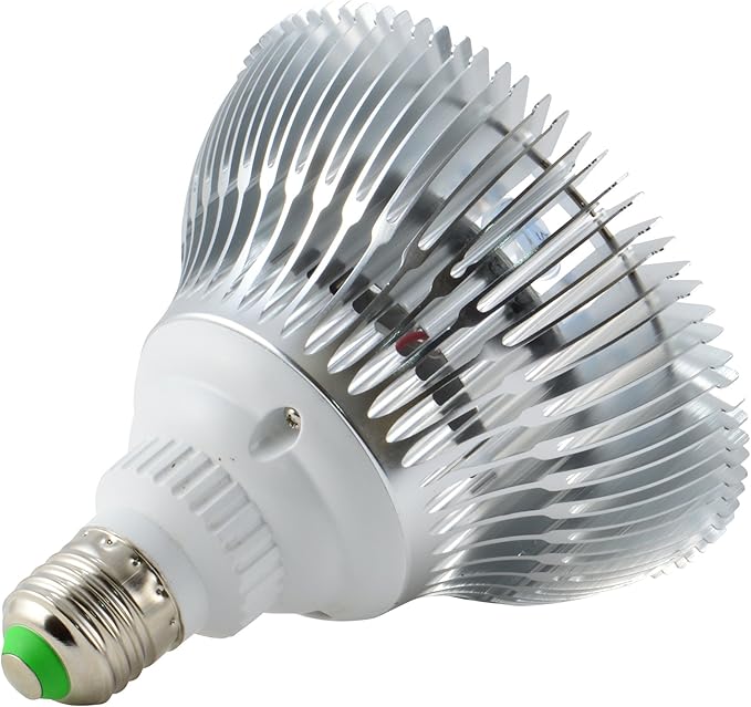ABI 12W Deep Red 660nm LED Bloom Booster Grow Light Bulb for Flowering and Spectrum Enhancement