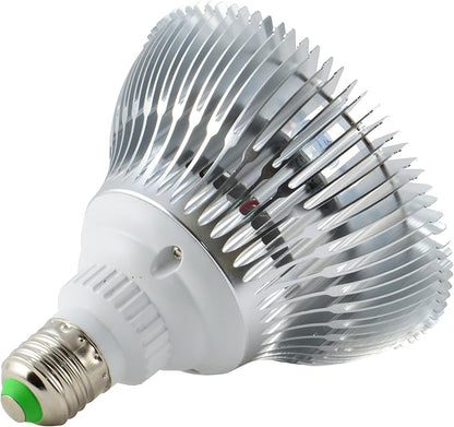 ABI 12W LED PAR38 Grow Light Bulb for Veg and Flower (Red 620-630nm, Deep Red 660nm, and Blue 450-460nm)