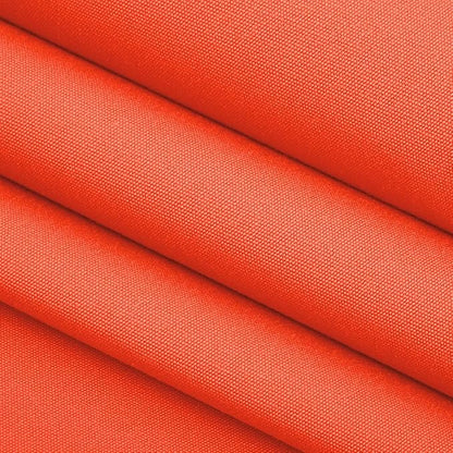 RSH DECOR Sunbrella Square Throw Pillows Set of 4 | 17" x 17" | Weather-Resistant Performance Fabric | Outdoor Pillow Covers with Down-Alternative Inserts | Made in USA (Canvas Melon Bright Coral)