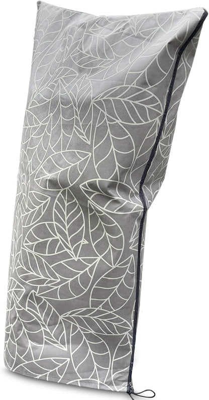 Plant Covers Freeze Protection 32"x47" in 4 Pack | Brown Winter Frost Blankets for Outdoor Plants | Reusable Garden Cover Bags with Zipper Drawstring | Cold Weather Shrub Protection Cloth