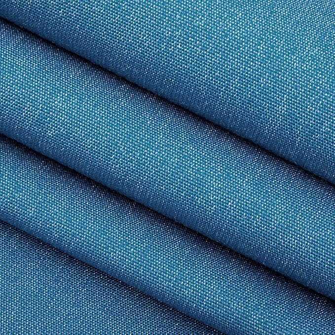 RSH DECOR: Sunbrella Square Throw Pillows Set of 2 | 20" x 20" | Water and Fade-Resistant Performance Fabric | Outdoor Pillow Covers with Down-Alternative Inserts | Canvas Regatta