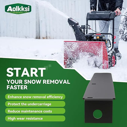 790-00120-0637 24" Snow Blower Shave Plate/Scraper bar Replacement for MTD 2 Stage Snow Thrower 784-5581A