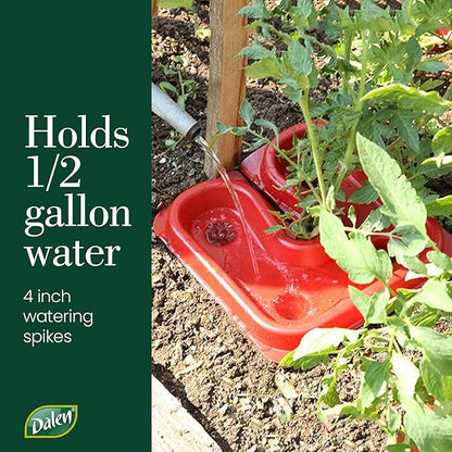Dalen Gardeneer Tomato Tray Super Boost – Increases Tomato Plant Yield up to 40% – Easy to Install – 12" x 12" x 3.5" – Pack of 3