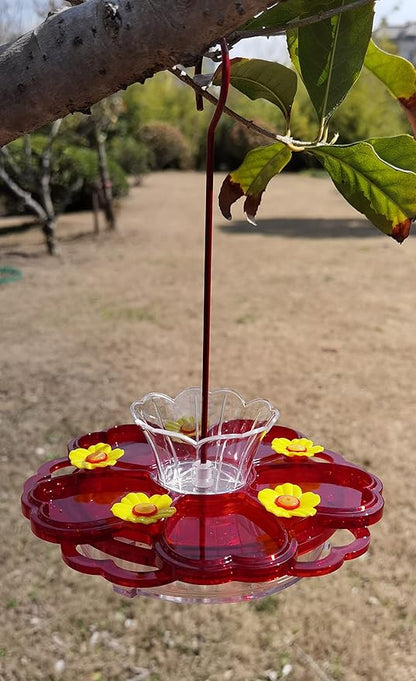 Ant Moat for Hummingbird Feeder - 3 OZ x 2 Pack Clear Insect Guard with Large Capacity