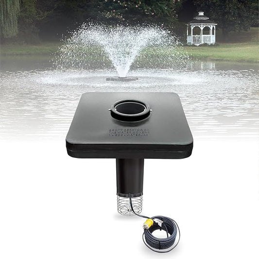 Scott Aerator DA-20 Display Pond Aerator – 1/2 Horse Power 115V 100ft Cord | Aerating Pond Fountain for Large Ponds | Pond Aerator Pump for Small Ponds | Pond Aeration System