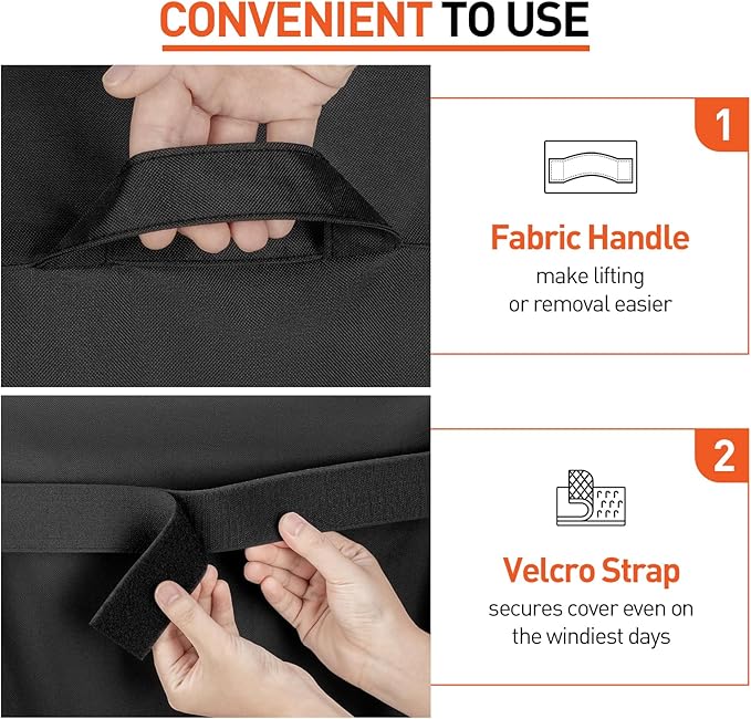 Arcedo Grill Cover Compatible with Traeger 33-Inch Flatrock Flat Top Gas Griddle, Heavy Duty Waterproof Outdoor BBQ Cover Full Length Weatherproof Grill Accessory BAC751