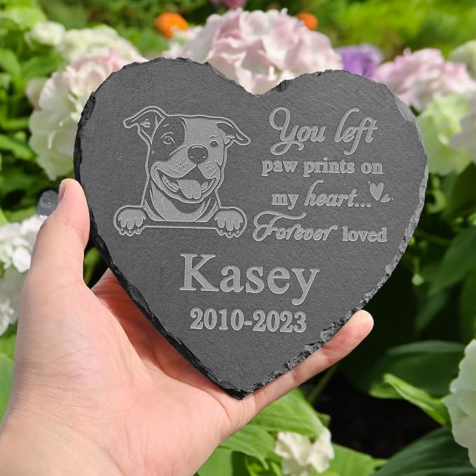 Staffordshire Bull Terrier Memorial Stone, Staffordshire Bull Terrier Memorial Plaque, Staffordshire Bull Terrier Loss Sympathy Gift, in Memory of Staffordshire Bull Terrier