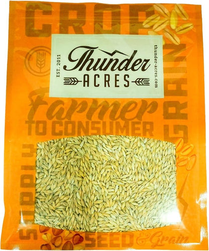Thunder Acres Barley Seed - Certified Organic - Non-GMO (1 lb)