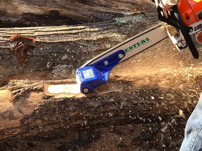 Log Wizard Chainsaw Debarker Tree Bark RemovaL Tool | Universal Debarking Tool for Logs with Case