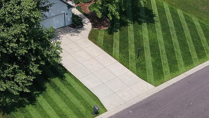 Lawn Striping System – UNIVERSAL FIT - Works with Most 20”-22” Gas & Battery Residential Walk-Behind Mowers (Mounting Brackets for over 40 Major Brands Included in Box – See List Below)