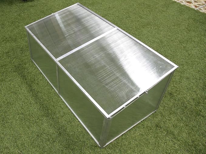 Zenport SH7005-ZD Folding Aluminum Cold Frame Greenhouse - 10 Pack
