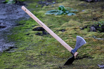 IDEALSPATEN - Made in Germany Since 1899 - Munich Mattock Professional Landscape Mattock for Cutting and Farming 6.75lb - 41.5lb (Munich)#IS420