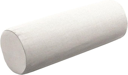 Cushion Source 20" x 6" Sunbrella Bolster Pillow, Indoor/Outdoor Decorative Support Pillow, Fade and Water Resistant, Sunbrella Remix Parchment