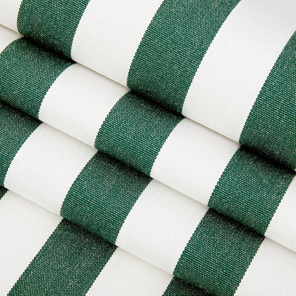 RSH DECOR: Sunbrella Square Throw Pillows Set of 2 | 24" x 24" | Water and Fade-Resistant Performance Fabric | Outdoor Pillow Covers with Down-Alternative Inserts | Mason Forest Green