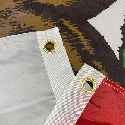 Jayus Double Sided California Republic Sates Flags 3x5 FT Outdoor - Vivid Colors 3Ply Cali CA Bear Flags Banners- Heavy Duty 100% Polyester with 2 Brass Grommets