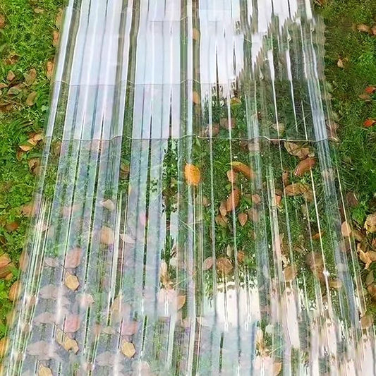 Transparent Plastic Sheets,Outdoor Sunshade Canopy Panels,Greenhouse Board,Sturdy Panel,for Outdoor Shed Board.(39.37x125.98in)