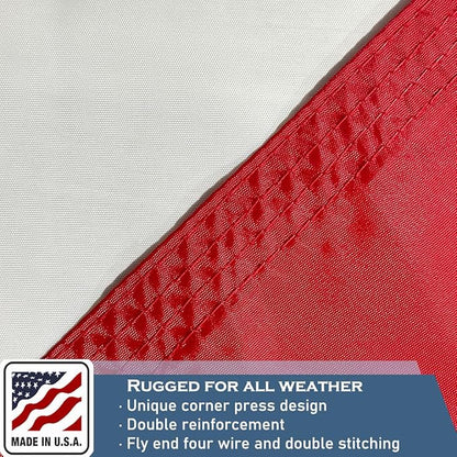 California Republic State State Flags 2x3 Outdoor Heavy Duty Double Sided Nylon Vivid Color Anti-Fading with 2 Brass Grommets for Home/Company/Indoor Outdoor Decoration