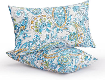 Outdoor Lumbar Pillows Waterproof Covers 2 Pack 12×20 Inch, Decorative Toss Pillows Covers, Rain-Proof, Fade Resistant for Patio Furniture, Sofa, Couch, Garden