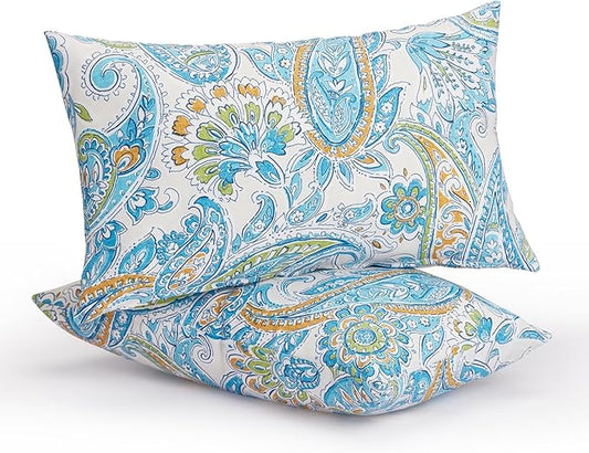 Outdoor Lumbar Pillows Waterproof Covers 2 Pack 12×20 Inch, Decorative Toss Pillows Covers, Rain-Proof, Fade Resistant for Patio Furniture, Sofa, Couch, Garden