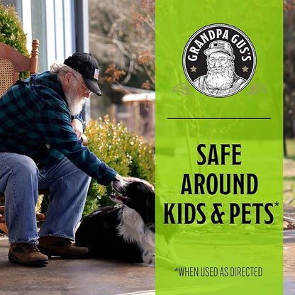 Grandpa Gus's Extra-Strength Mouse Repellent with Bonus Pouch Holder, Cinnamon/Peppermint Oils Repel Mice from Nesting & Freshen Air in Car/RV/Boat/Garage/Shed/Cabin, 1.75 Oz (10 Pouches)