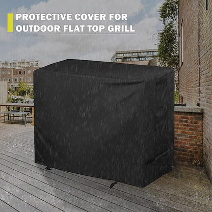 Griddle Cover for Charbroil 28" Performance Series 2-Burner Grill, Flat Top Grill Cover for Charbroil 28in Propane Gas Griddle 463459924 All Weather Protective Cover