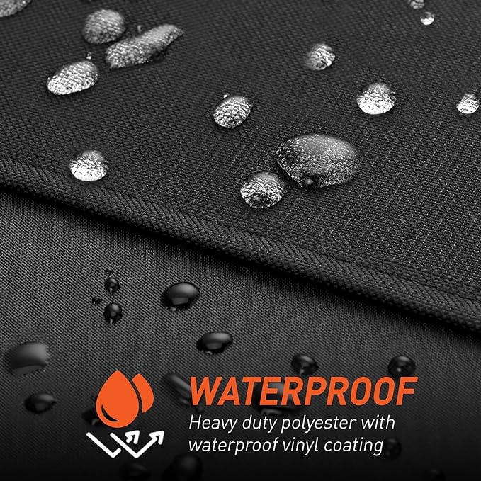 Arcedo Grill Cover Compatible with Pit Boss 1100 Pro Series Pellet Gas Combo Grill, Heavy Duty Waterproof All Weather Protection for Outdoor Wood Pellet BBQ
