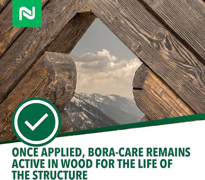 Bora-Care Termiticide Insecticide and Fungicide Concentrate, Wood Treatment for Termite and Beetle Prevention, 1 Gallon