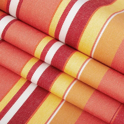 RSH DECOR: Sunbrella Lumbar & Square Pillows Set of 4 | 20" x 12" & 17" x 17" | Water and Fade-Resistant Performance Fabric | Outdoor Throw Pillows for Patio Furniture | Dolce Mango