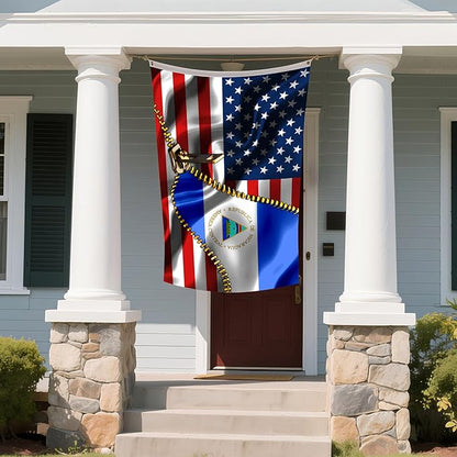 Vintage American America Usa Nicaraguan Nicaragua Flags For Outside Yard 3x5 Ft Double Sided Printed 100d Polyester Lightweight Garden Welcome Outdoor Banner Brass Grommets