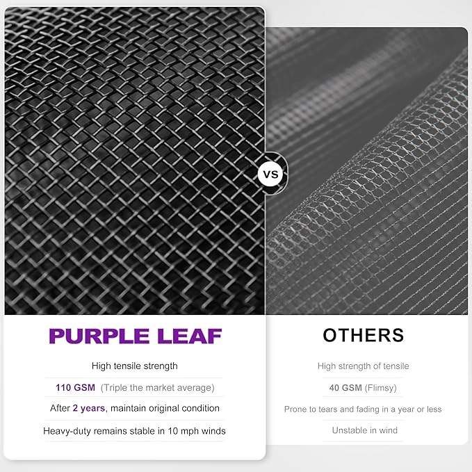 PURPLE LEAF 10’ X 14’ Outdoor Hardtop Gazebo Metal Frame Galvanized Steel Double Roof with Curtains and Nettings for Patio Desk Backyard Bronze