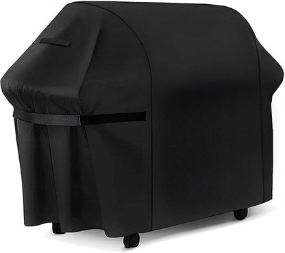 LBTING Grill Cover, 75-inch Heavy Duty 300D Oxford Waterproof Windproof UV Resistant BBQ Gas Grill Cover for Outdoor Barbecue Fit Most Brands Weber, Brinkmann, Char Broil, Holland