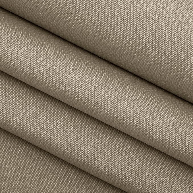 RSH DECOR: Sunbrella Square Throw Pillows Set of 2 | 20" x 20" | Water and Fade-Resistant Performance Fabric | Outdoor Pillow Covers with Down-Alternative Inserts | Canvas Taupe