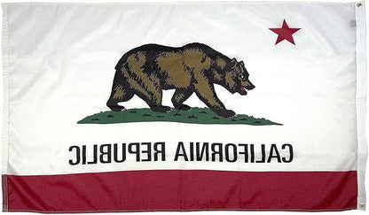 FlagSource California Nylon State Flag, Made in the USA, 3x5'