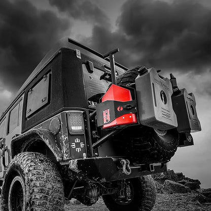 DMOS Delta Shovel - Collapsible Heavy-Duty Steel Folding Shovel for Camping, Overlanding, Survival, Military, Hunting, & Off-Road Use - Racing Red - Pro