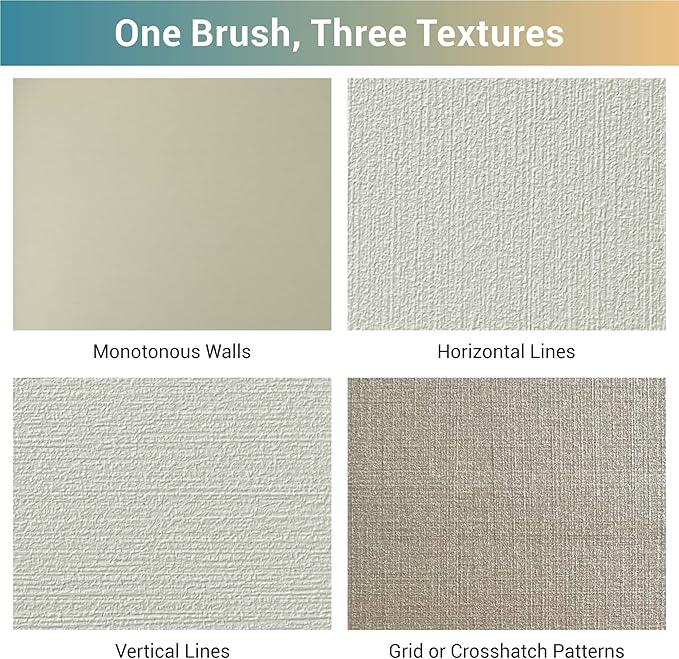 Wallpaper Brush Handle Trowel Hand Finish Concrete Trowel with Comfort Handle for Texturing Concrete in Curbs, Gutters and Other Hard to Reach Areas(WT402C)