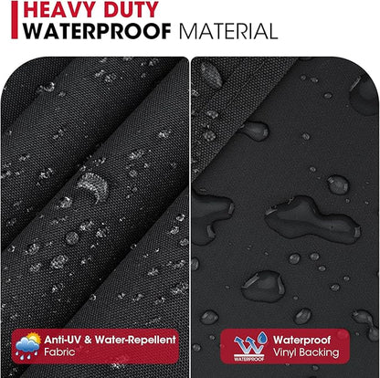 Unicook Grill Cover Compatible with Weber Genesis 400 Series, Heavy Duty Waterproof Outdoor BBQ Cover, Fade Resistant Barbecue Protector, Compared to Weber 7758, Fits Grills up to 69 Inches Wide