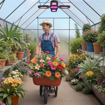 8X12 FT Greenhouses for Outdoors,Heavy Duty Polycarbonate Greenhouse, Large Walk-in Greenhouse with Roof Vent, Aluminum Hot House for Garden,Backyard