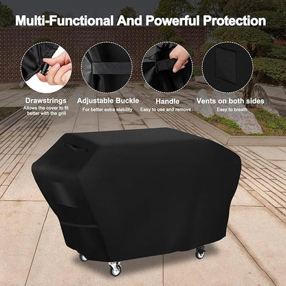 Outdoor Waterproof Grill Cover, Griddle Cover for Blackstone 30" Culinary Omnivore Griddle Model 1901 1934 2092 2163, for Propane Griddle/BBQ Grill Cover