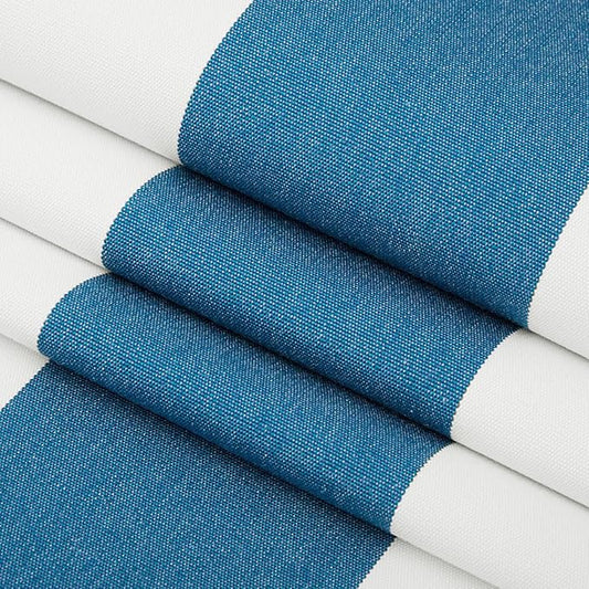 RSH DECOR: Sunbrella Pillow Covers Set of 4 | Covers Only - 20" x 12" | Outdoor Lumbar Pillow Covers Crafted with Sunbrella Performance Fabric | Cabana Regatta
